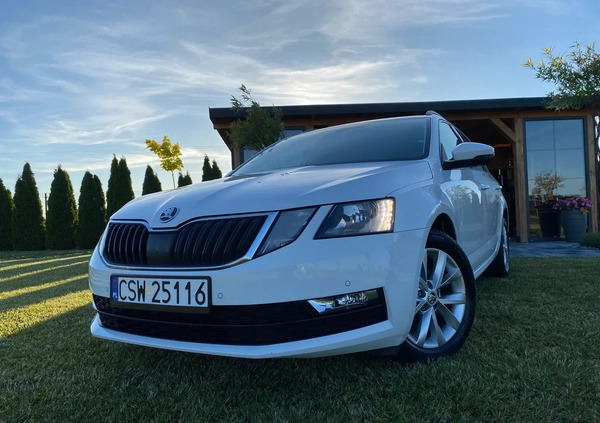 Skoda Octavia cena 42900 przebieg: 249000, rok produkcji 2017 z Grudziądz małe 742